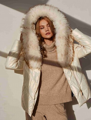 Пуховик LUISA WHITE COLECTION